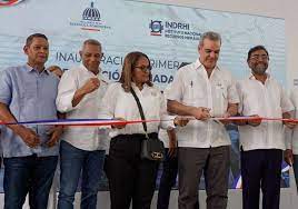 Gobierno inaugura primera fase de canalización de la cañada Grande en SFM |  RC Noticias